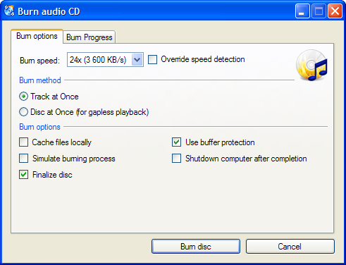 Portable CDBurnerXP 4.5.8.7128 full